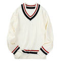 Collegiate V-Neck Sweater