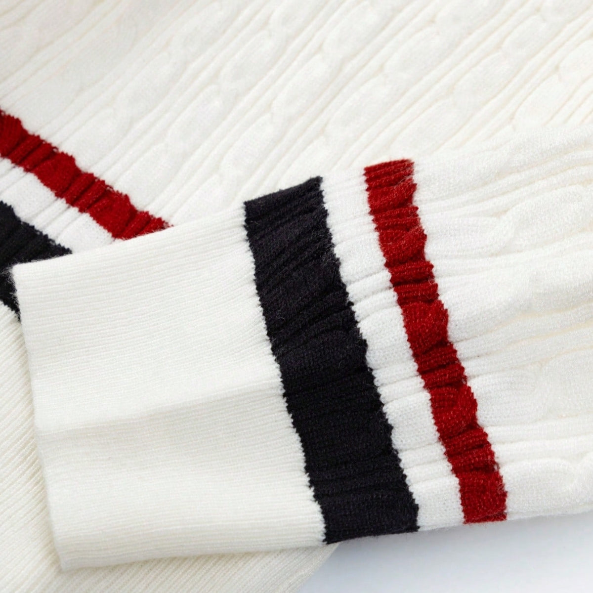 Collegiate V-Neck Sweater