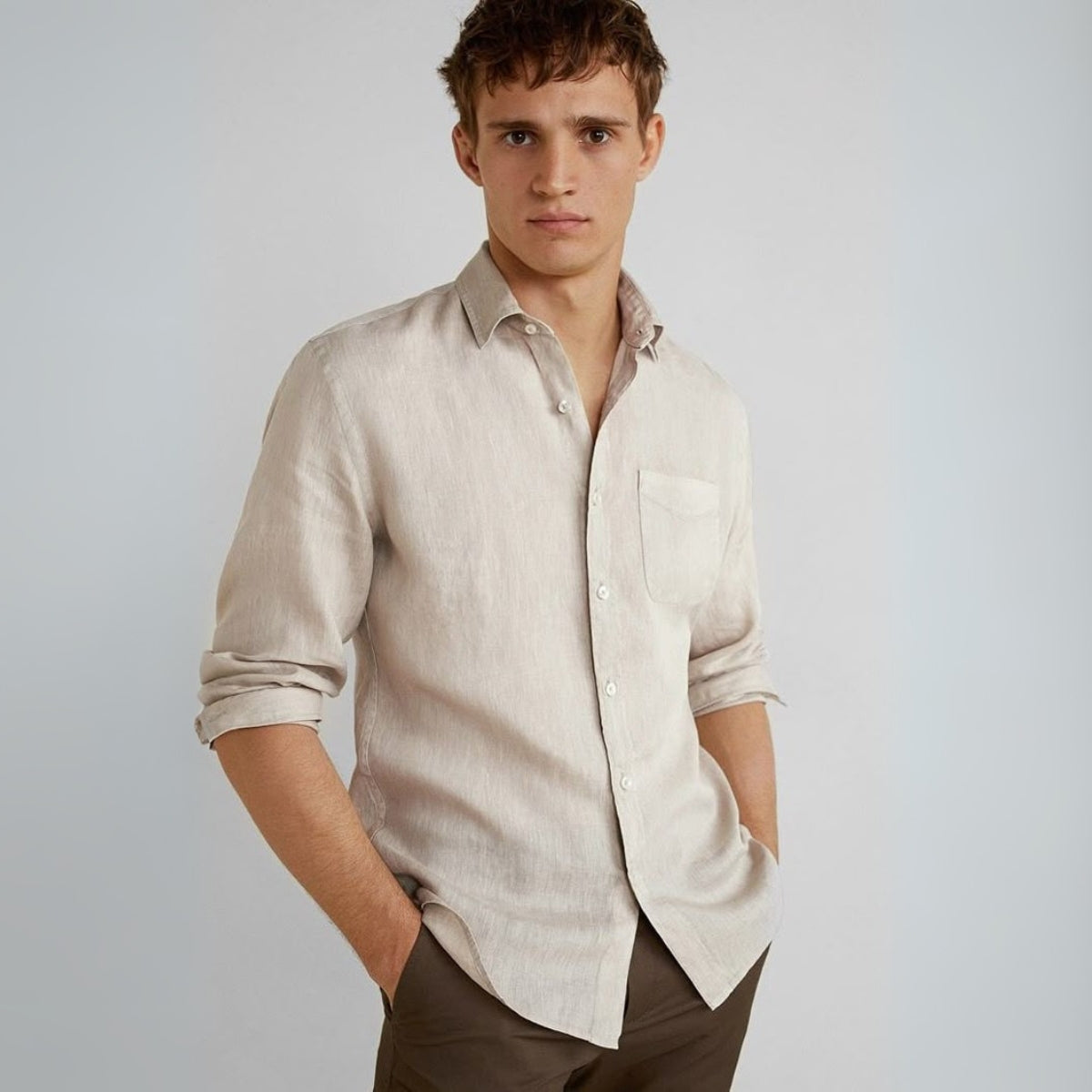 Lorano Linen Shirt (Long-Sleeve)