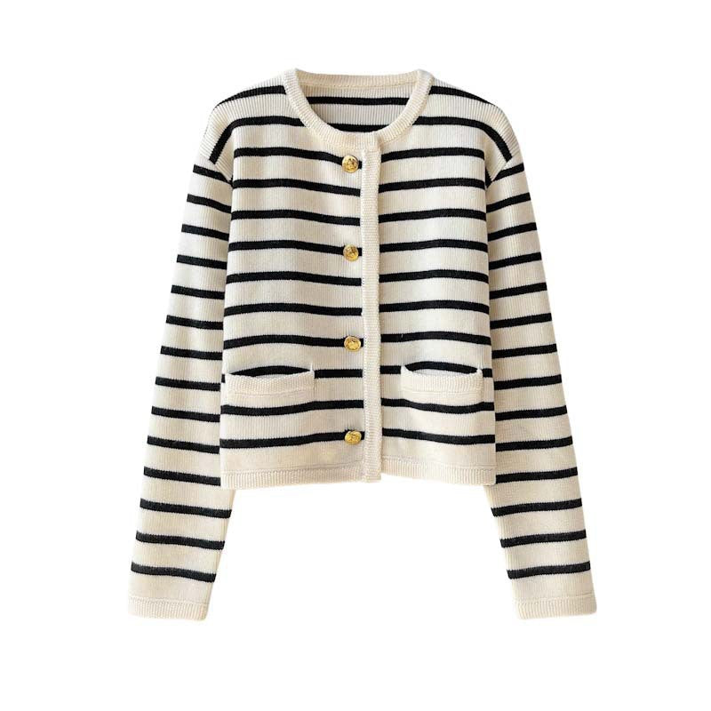 Marseille Stripe Cardigan